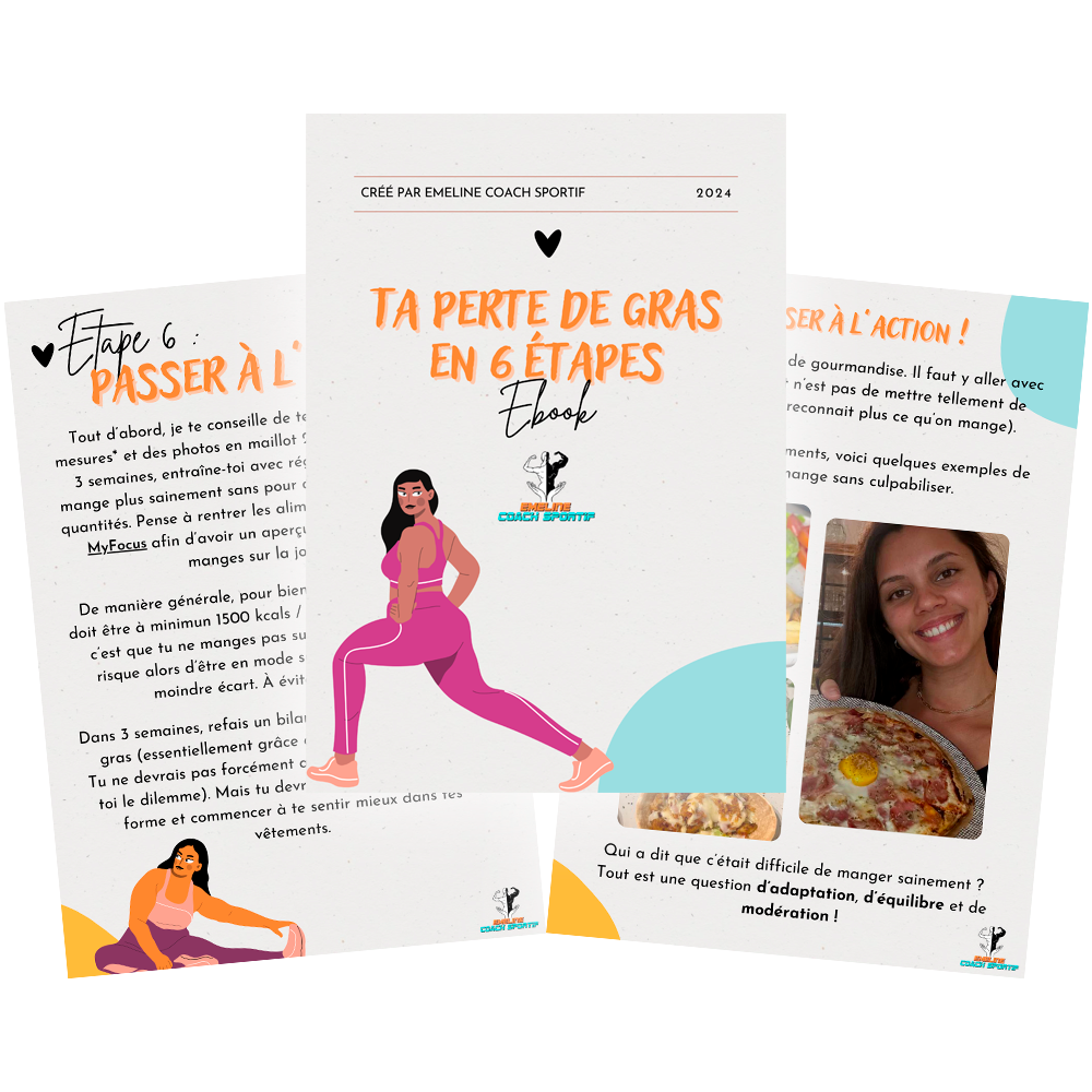 E-Book Perte de Gras en 6 étapes par Emeline Lapierre Pages